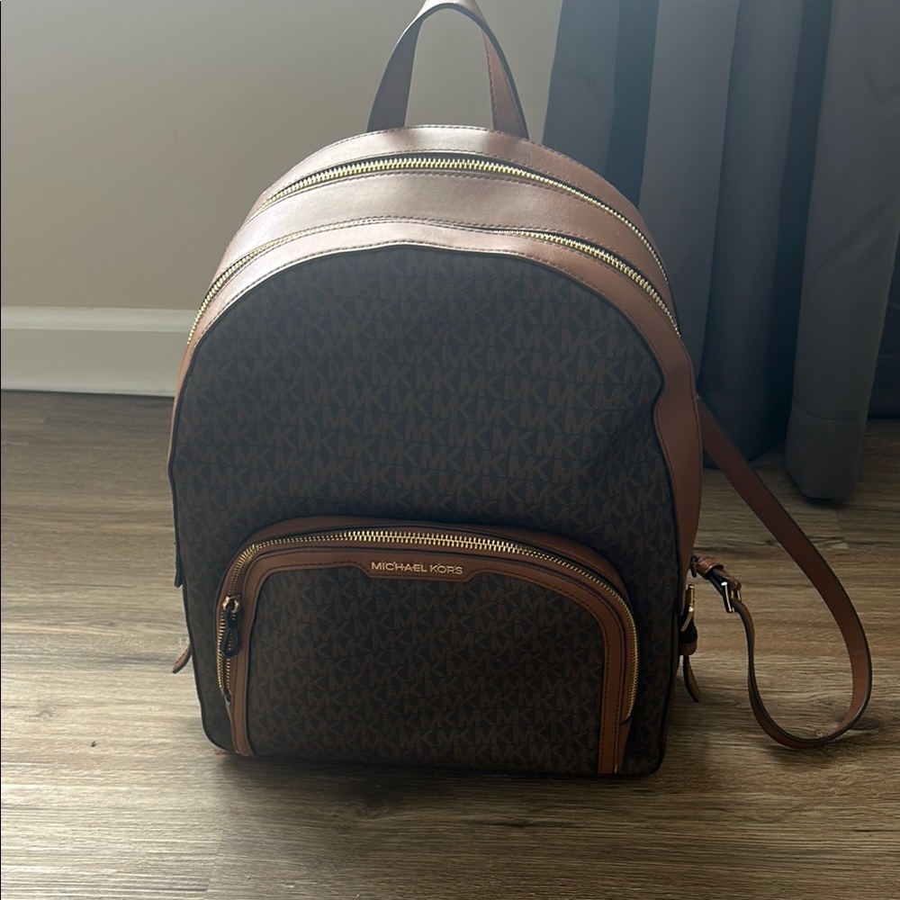 Michael Kors Brown Backpack